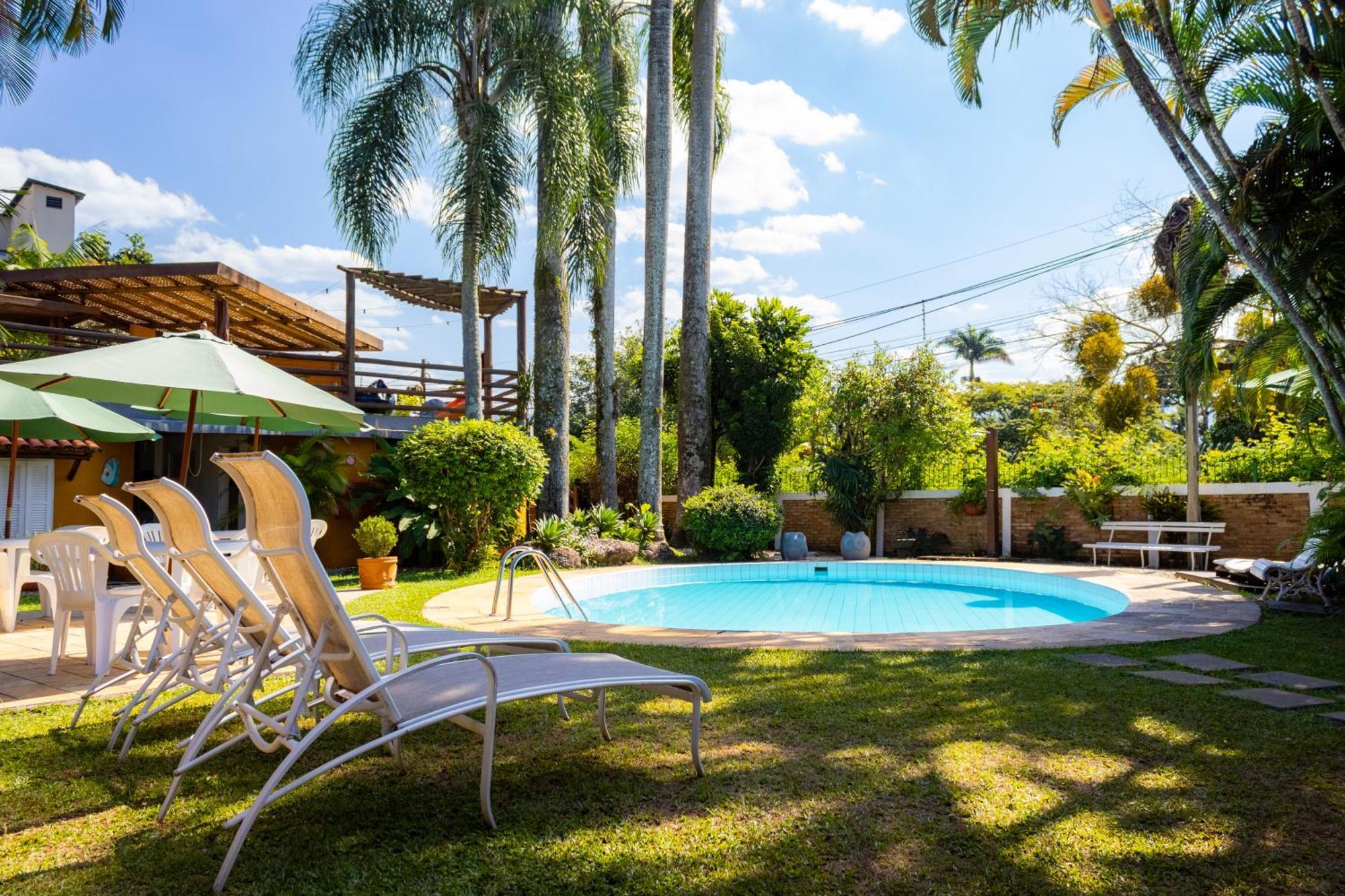 Pousada Recanto Das Palmeiras Hotel Ubatuba Buitenkant foto